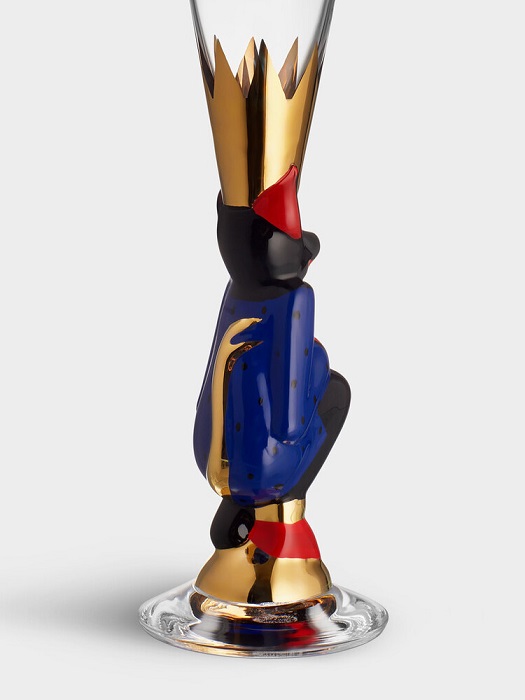 Nobel Djävulsglas Blå Snapsglas - 3