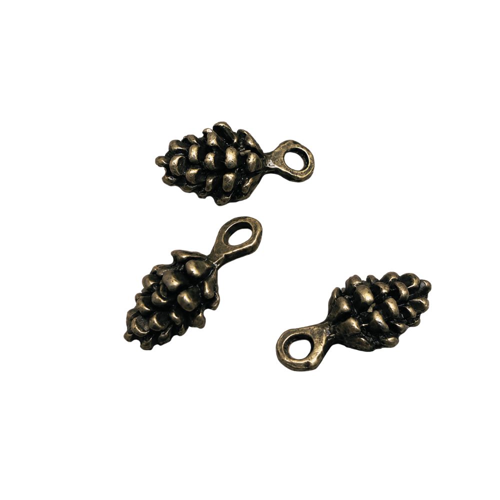 Kotteberlock 14 mm antikbrons 10 st