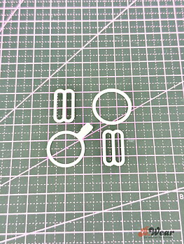 Metal Ring Hook set 18 mm