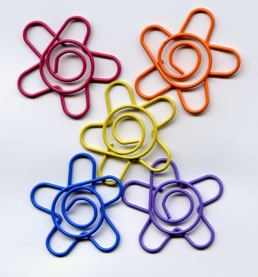 Bright Flower Clip Assortment (15)