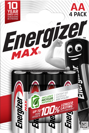ENERGIZER MAX AA 4-Pack
