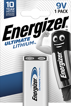 Energizer® Ultimate Lithium™ - 9V - 1 pack
