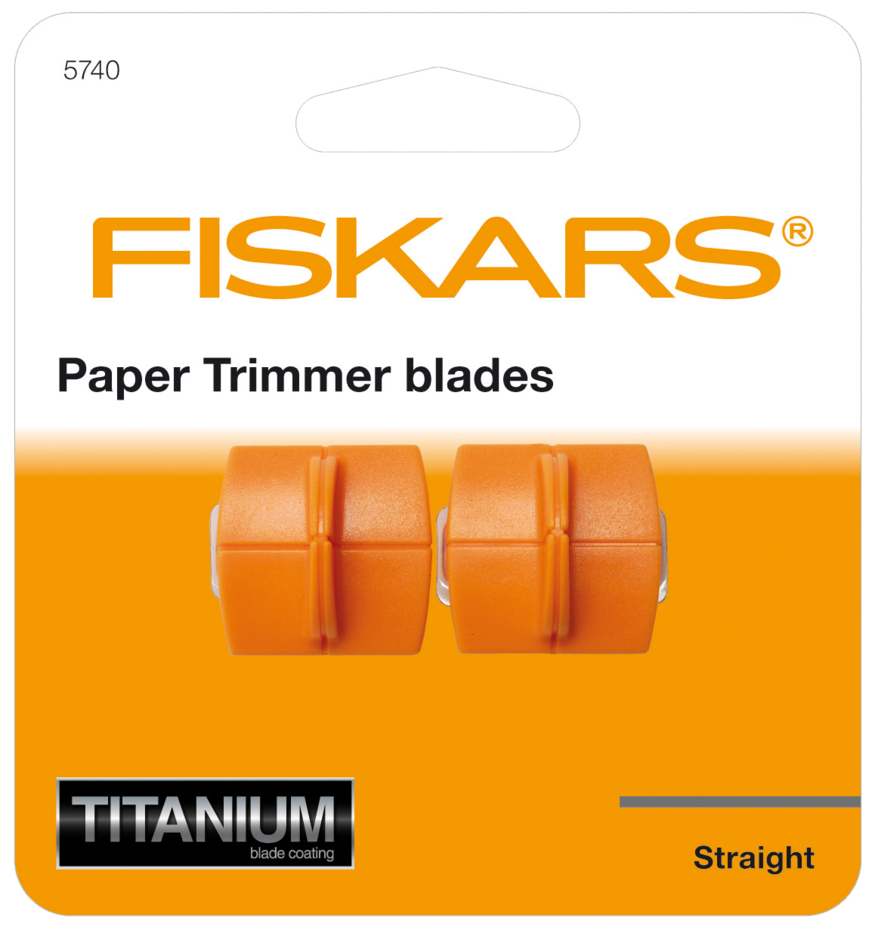 Titaniumskärblad (5740), 2st. Fiskars.