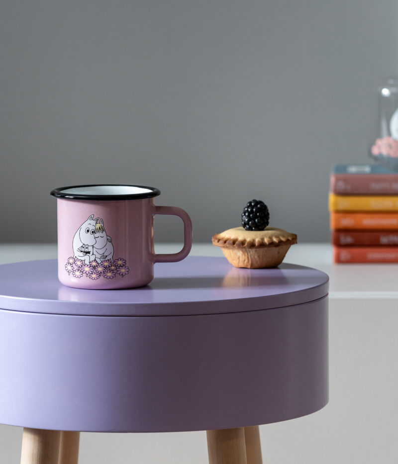 Moomin enamel mug 3,7 dl - Together - 3