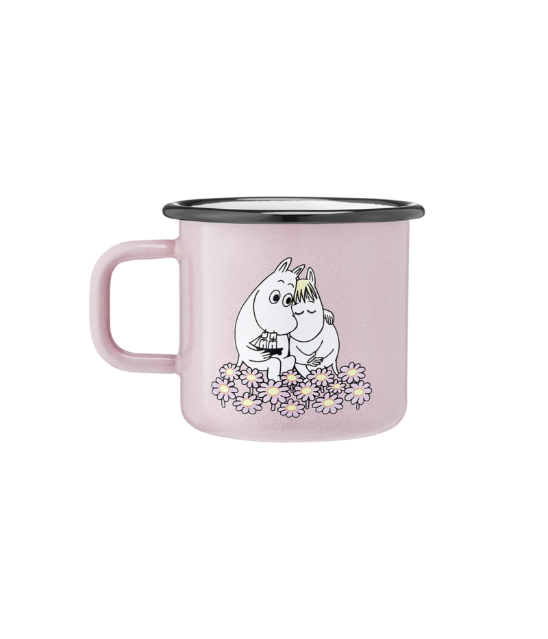 Moomin enamel mug 3,7 dl - Together