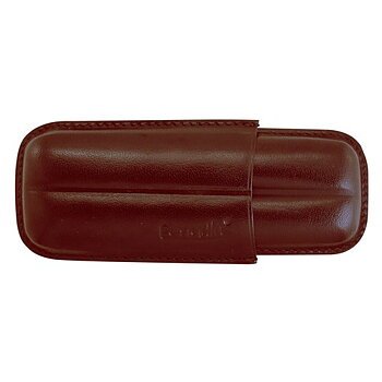 Cigarr fodral brunt läder 2 Corona