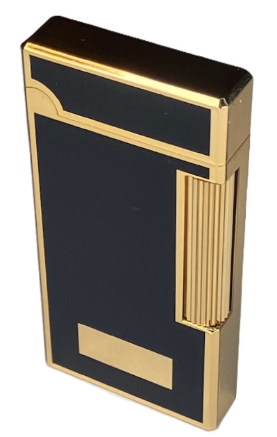 Cigarrtändare Sarome SD6-10 Gold  - Black Lacqre