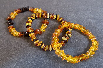 Bärnsten  Chip Armband för barn 