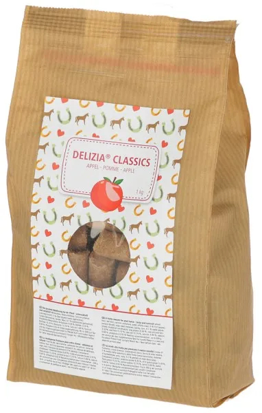 Delizia Hestegodt pose 1 kg flere smaker