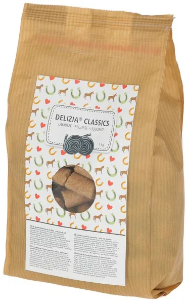 Delizia Hestegodt pose 1 kg flere smaker - 3