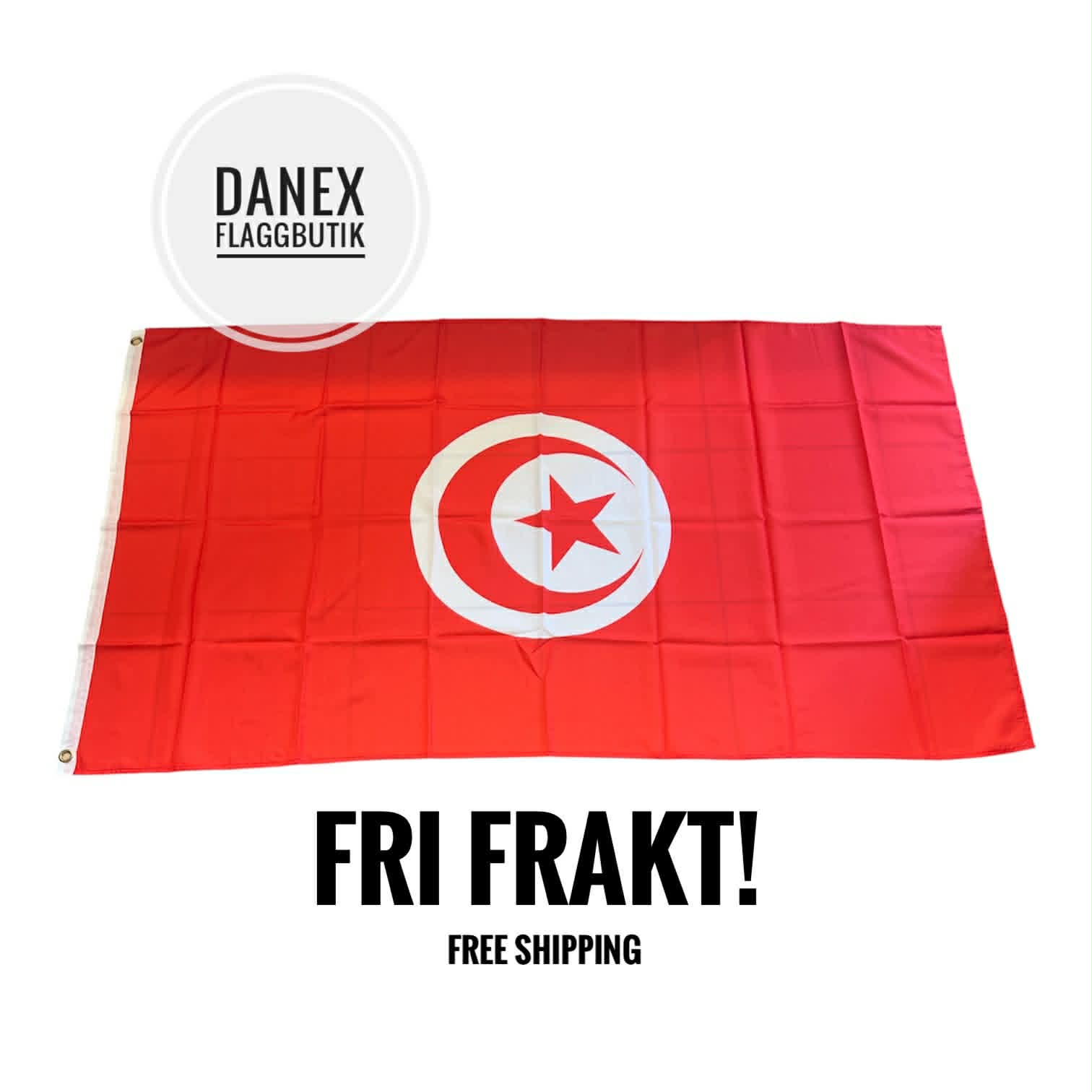 Nationsflagga Tunisien