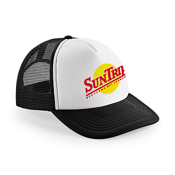 SUNTRIP - TRUCKERKEPS (SVART/VIT)