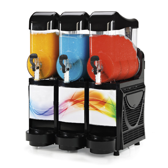 Slushmaskin, multifunktion, 3x10 liter