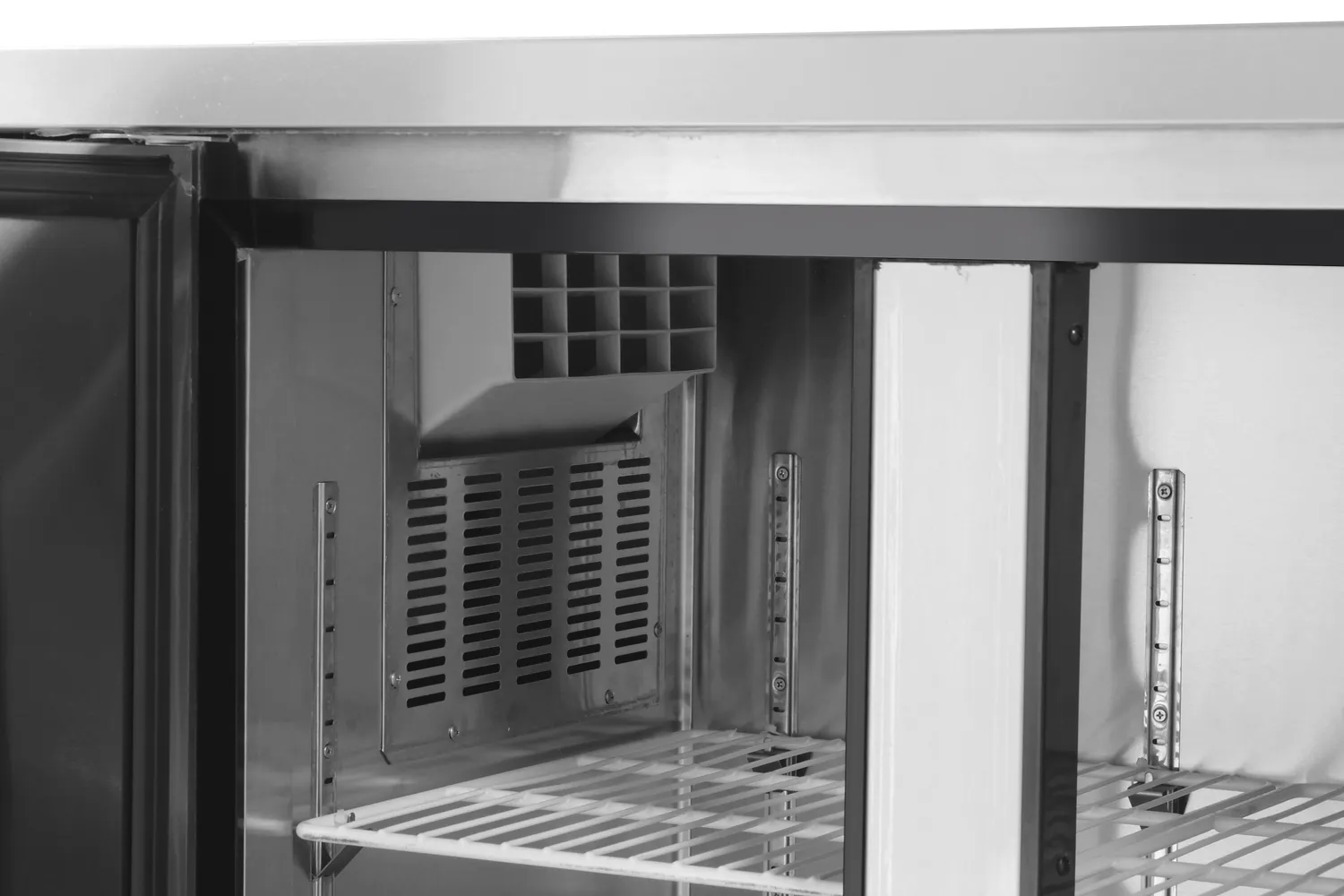 Kylbänk med bakkant, 390L - 4