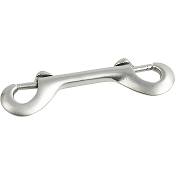 Skjuthake, dubbel (silver)