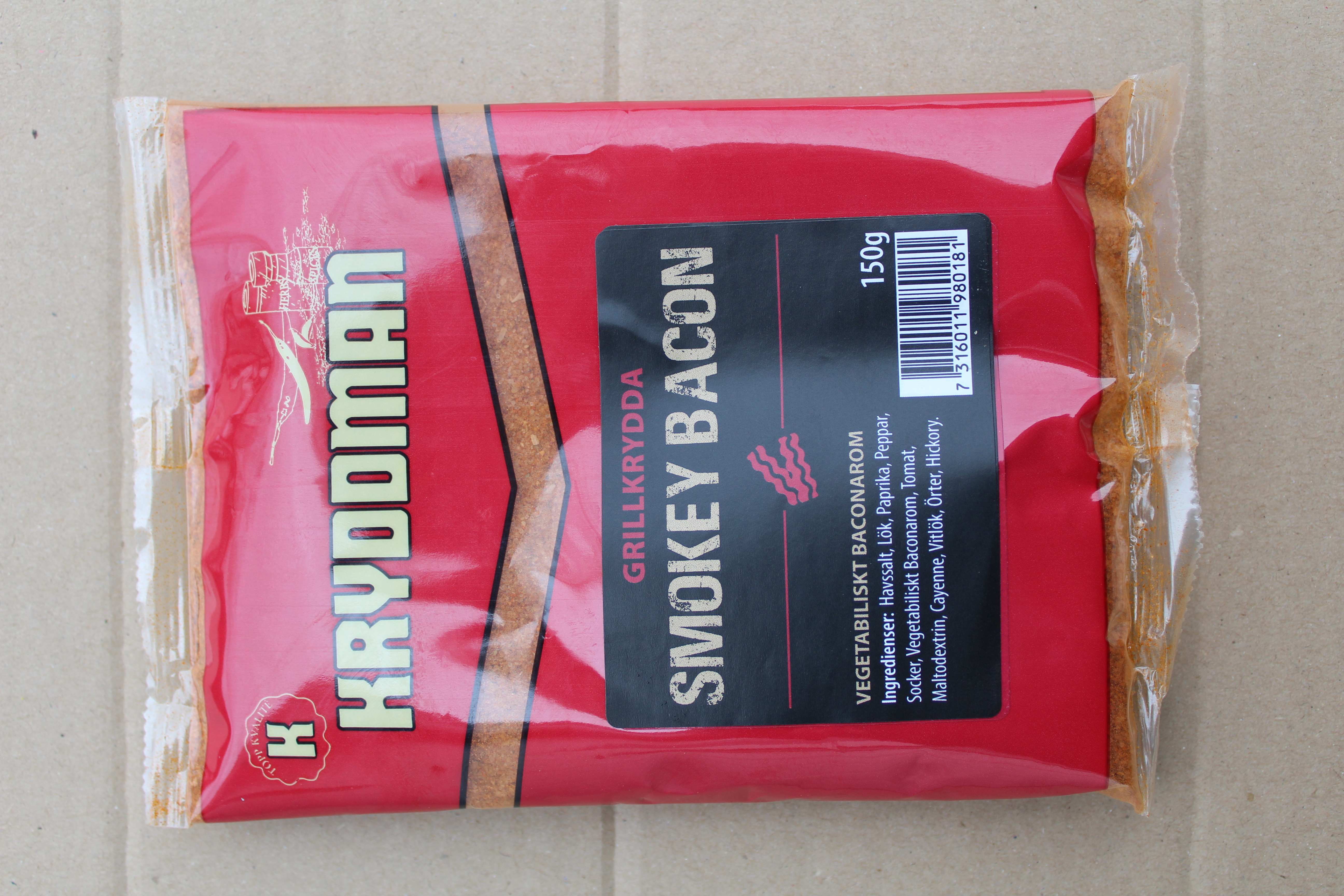 Grillkrydda Smokey Bacon