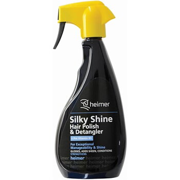 Heimer silky shine hair polish & detangler show shine