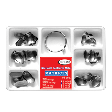 Sektionsmatrissystem, 50 pcs № 1.298