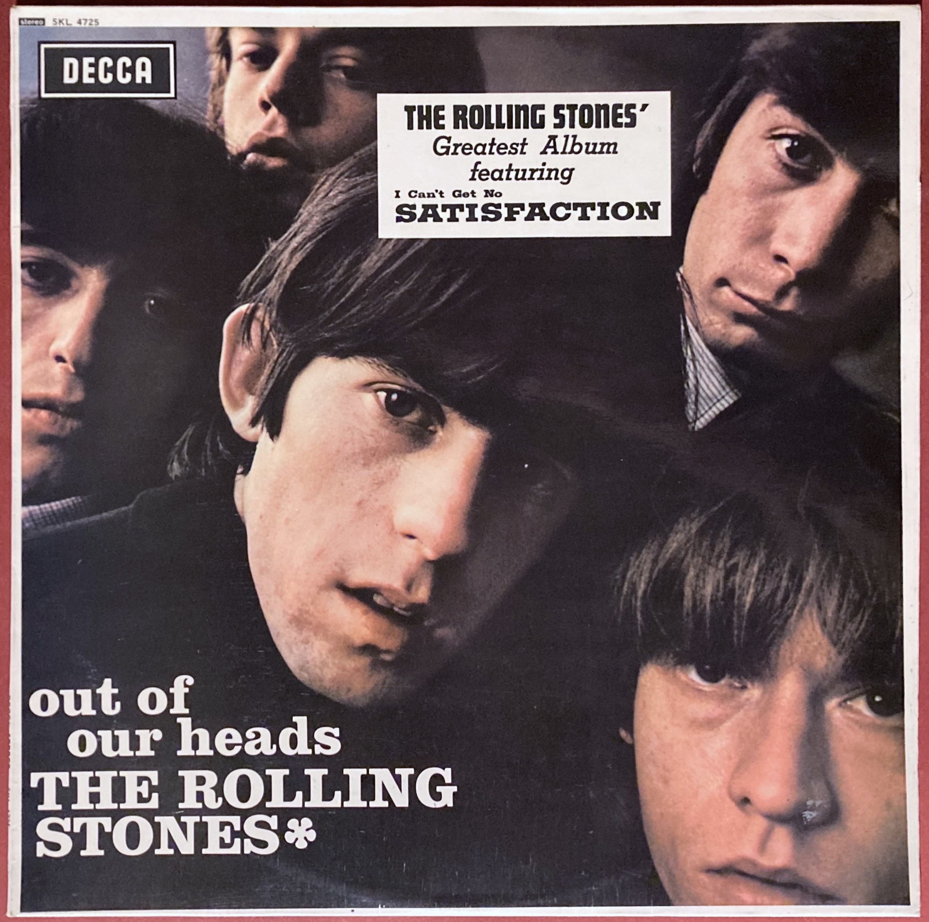 ROLLING STONES - Out of our heads UK-EXPORT Stereo BOXED LP 1965 - 2