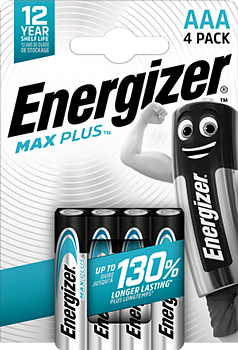ENERGIZER MAX PLUS AAA 4-PACK