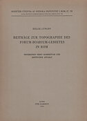 Beiträge zur Topographie des Forum-Boariumgebietes in Rom.