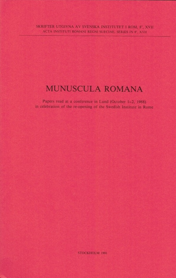 Munuscula Romana.