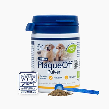 SwedenCare ProDen PlaqueOff Dental Powder, 60 g - Dog & Cat