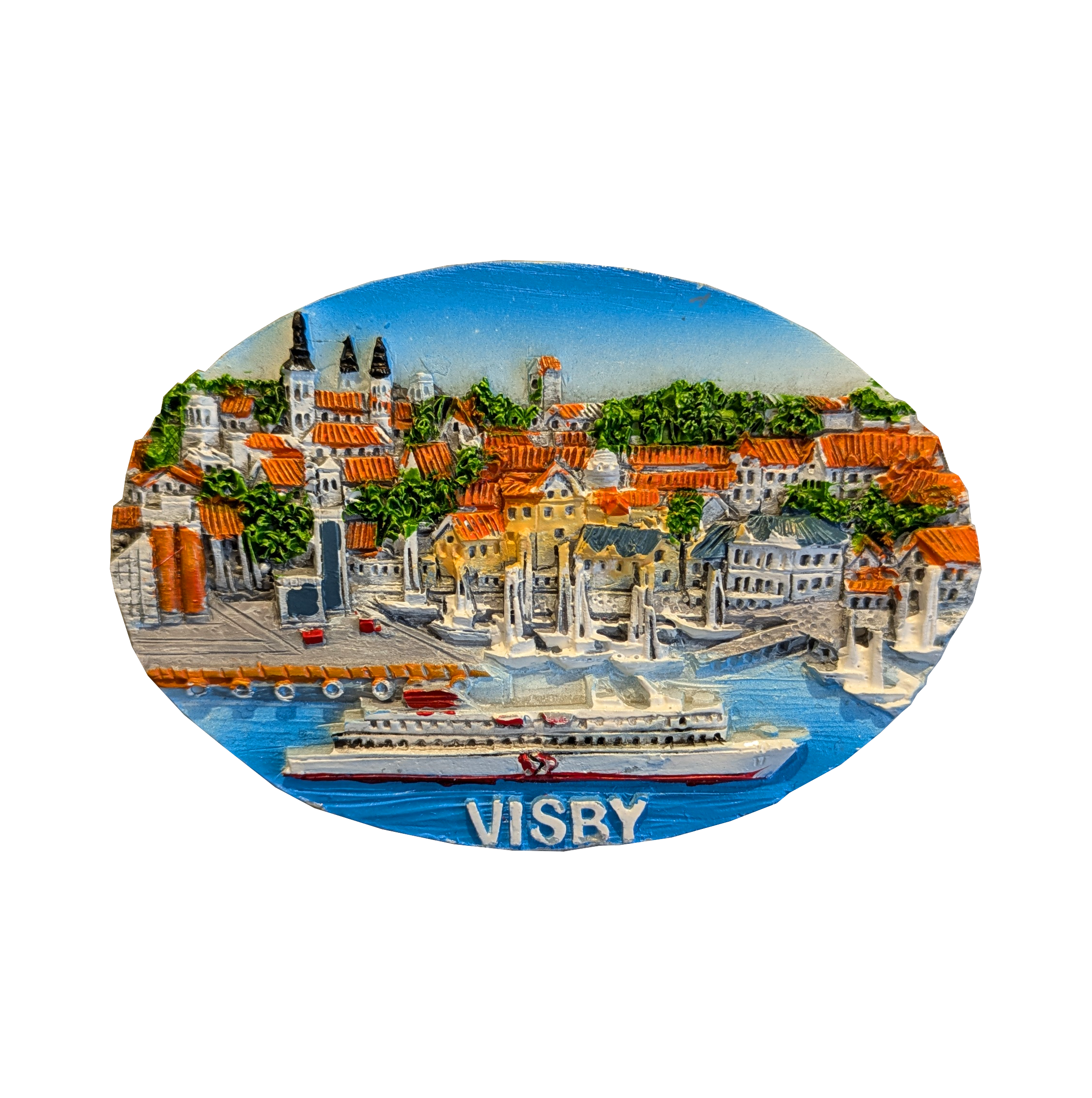 Magnet Visby hamn 12st/fp 