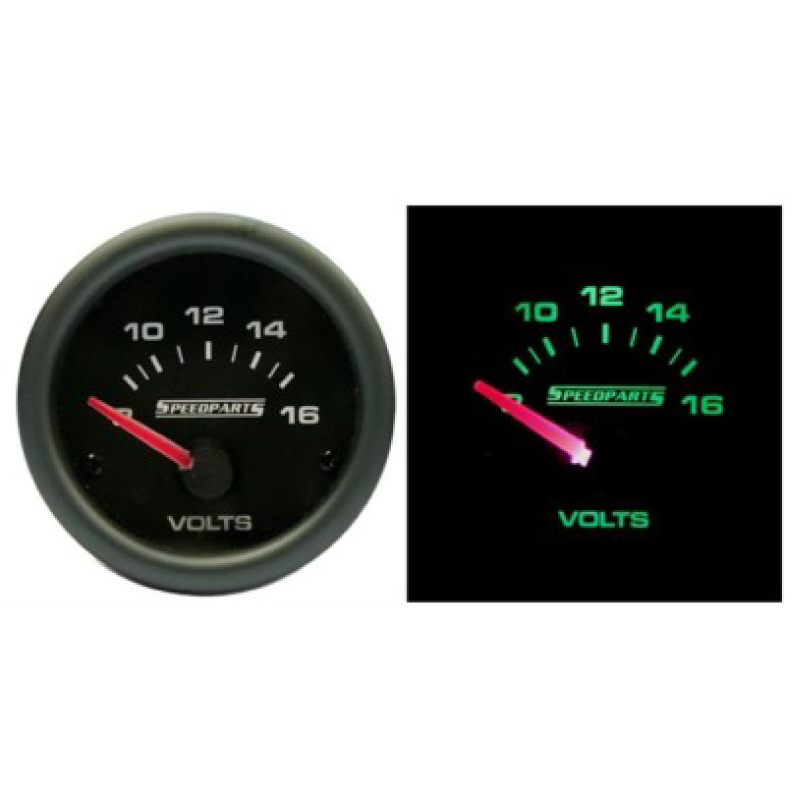 Volt gauge 8-16V - 2