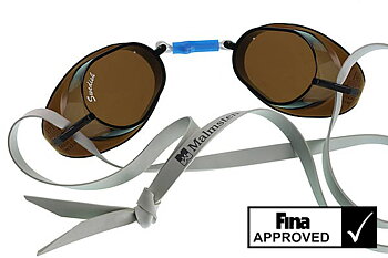 Swimgoggles Smoke Mountable SWEDISH GOGGLES Antifog