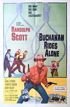 BUCHANAN RIDES ALONE (1958)