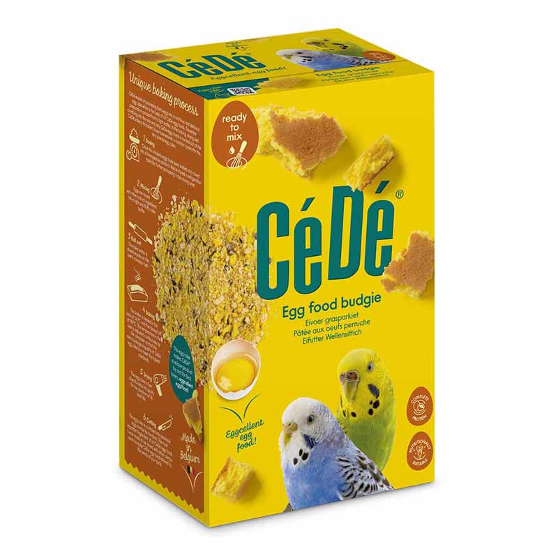 Cédé Äggfoder Undulat