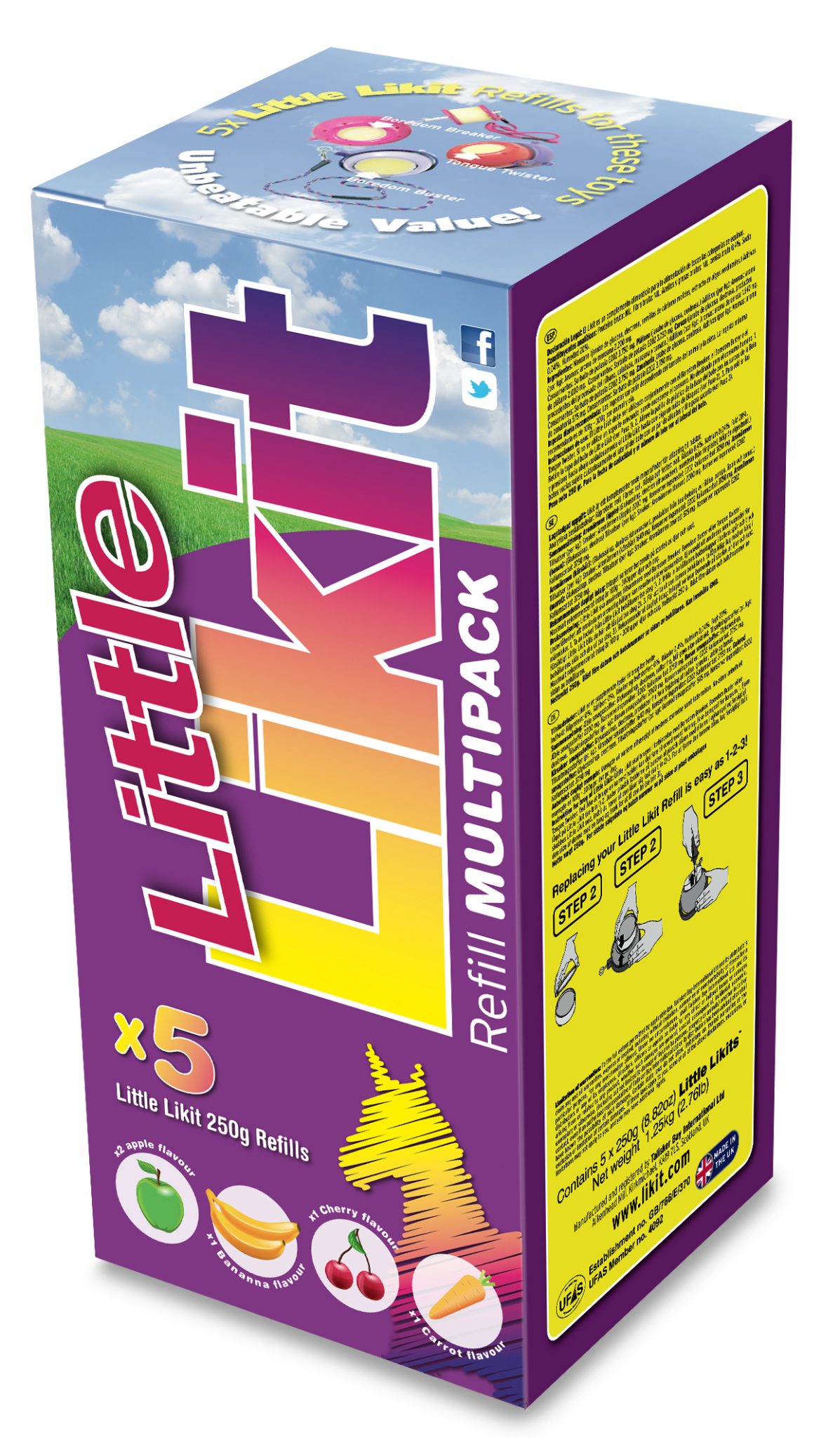 Likit little Multipack 5 stk små 250g
