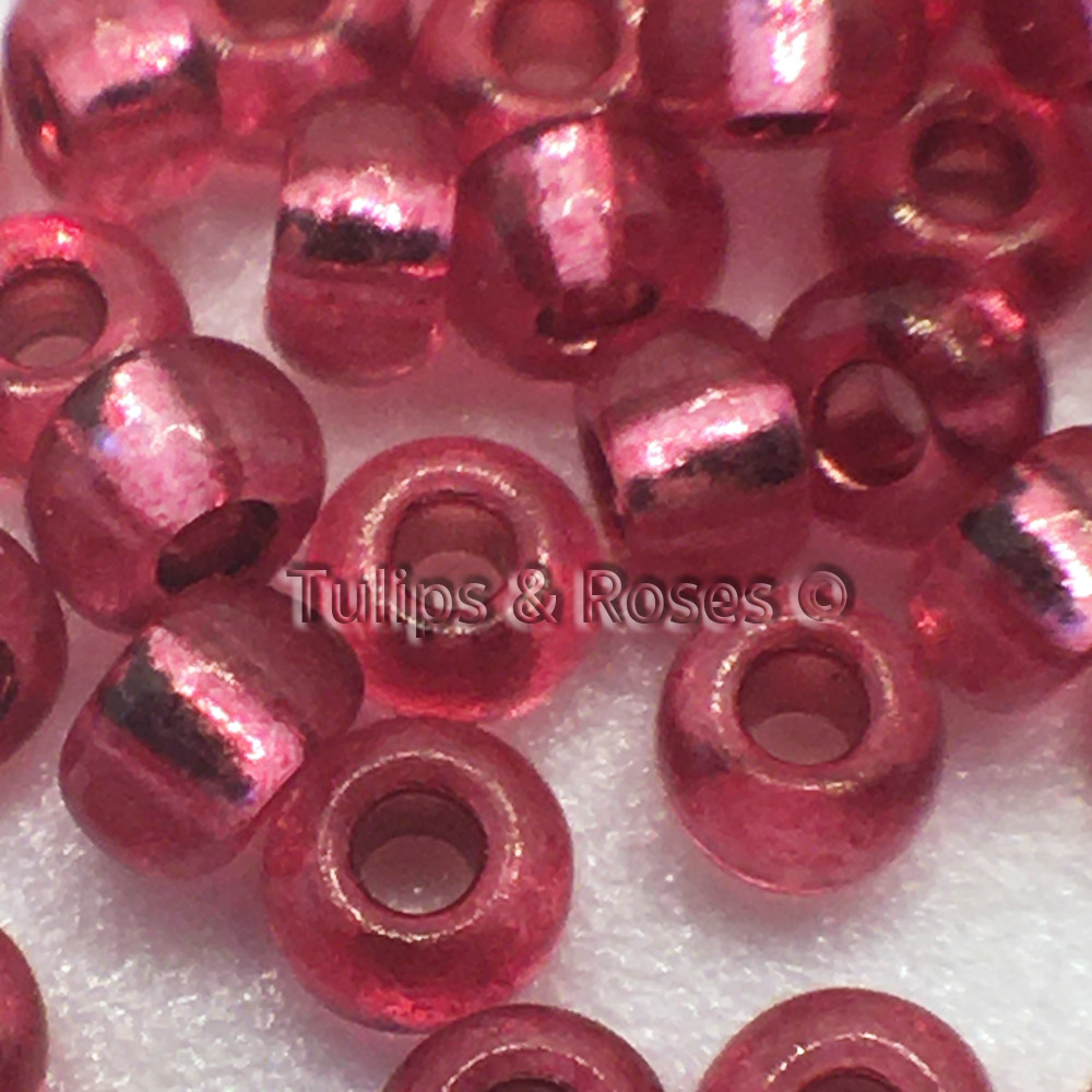 Seed beads 9/0 Warm Rosefoil Embroidery beads 4845 - 2