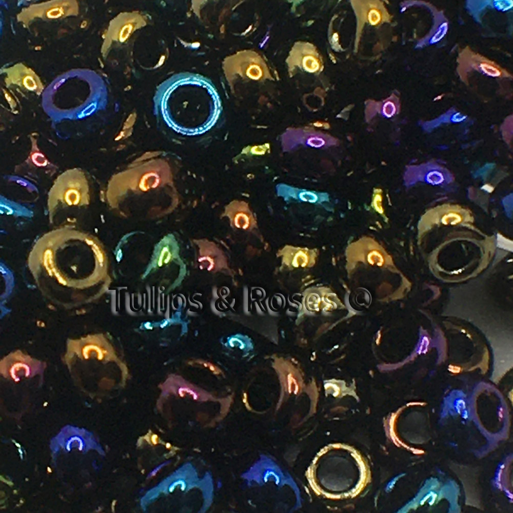Seed beads 9/0 Multicolor Metallic Embroidery beads 6785