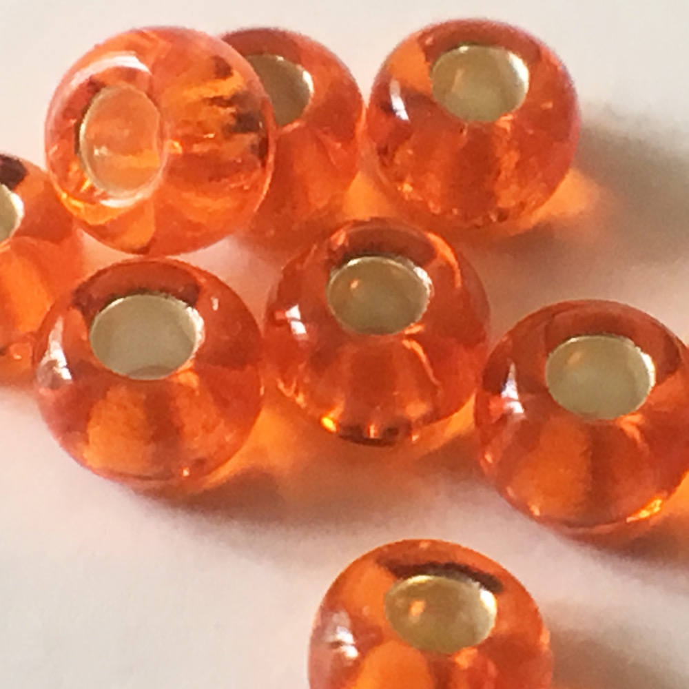 Rocailles 9/0 Orange folie Broderipärlor 3565 - 2