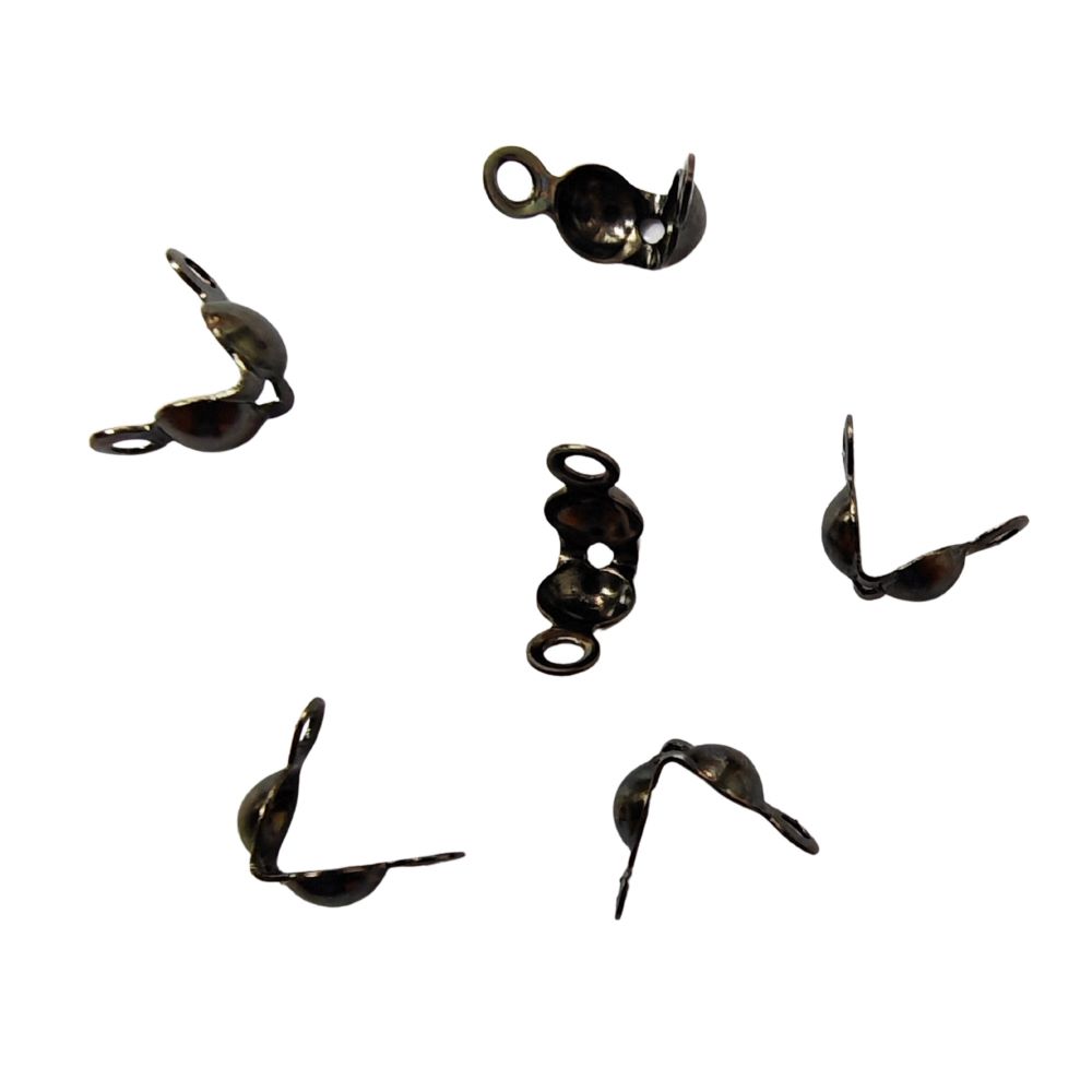 Knutgömmor 8 mm oxidsvart 50 st - 2