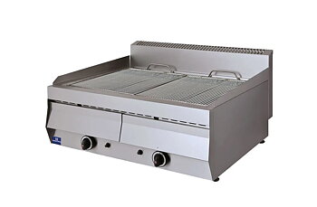 Vattengrill, gas 2 zoner