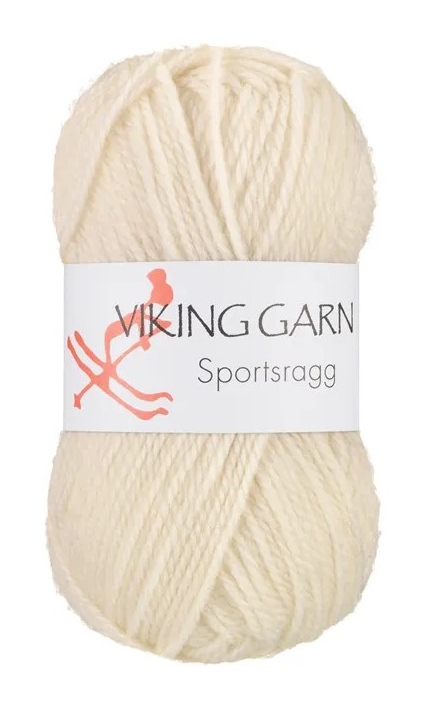 Viking Sportsragg. Naturvit 502
