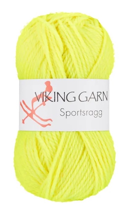 Viking Sportsragg. Neongul 549