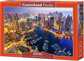 Dubai at Night 1000 Bitar Castorland
