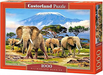 Kilimanjaro Morning 1000 Bitar Castorland
