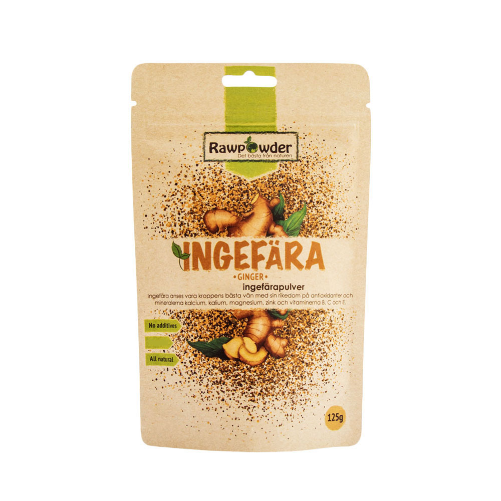Ingefära pulver 125 g Rawpowder