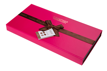 Victoria, rosa presentask med goda praliner