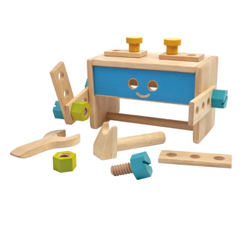 Työkalulaatikko plantoys puinen lastenlelu