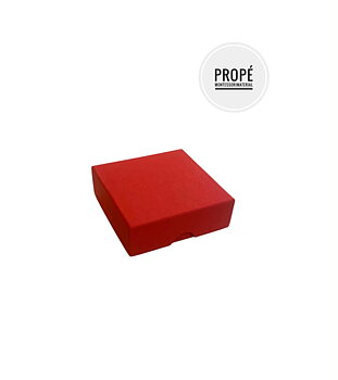 Montessoriask 70 x 70 mm, röd