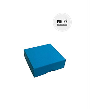 Montessoriask 70 x 70 mm, blå