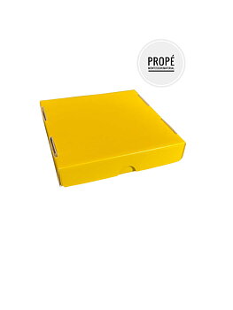 Montessoriask 165 x 165 mm, gul
