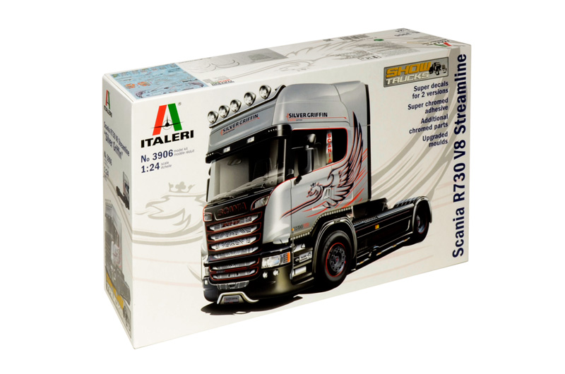 Scania R730 V8 Streamline 'Silver Griffin'