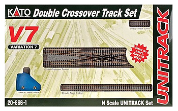 V7 Double Crossover Track Set